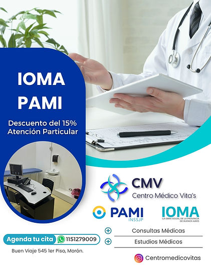 Atención Médica para socios Pami y Ioma