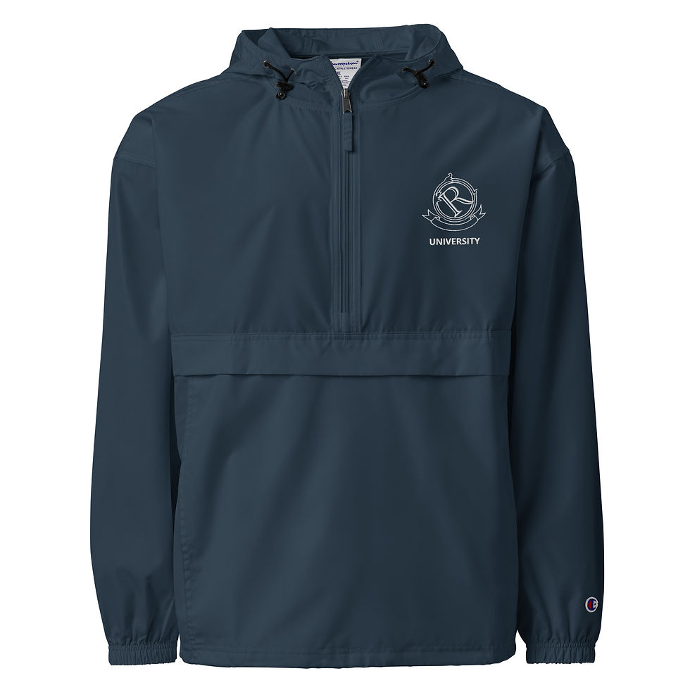 Thumbnail: Champion Packable Jacket 'RoundTable logo'  Embroidered