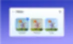 A panel in the Wixel editor where you can choose different photo filters.
