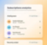 Wix subscription management tool tracking active and ending memberships