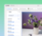 Image enhancer tool in the Wixel editor, applying auto enhancement to a vase of flowers against a gradient background.