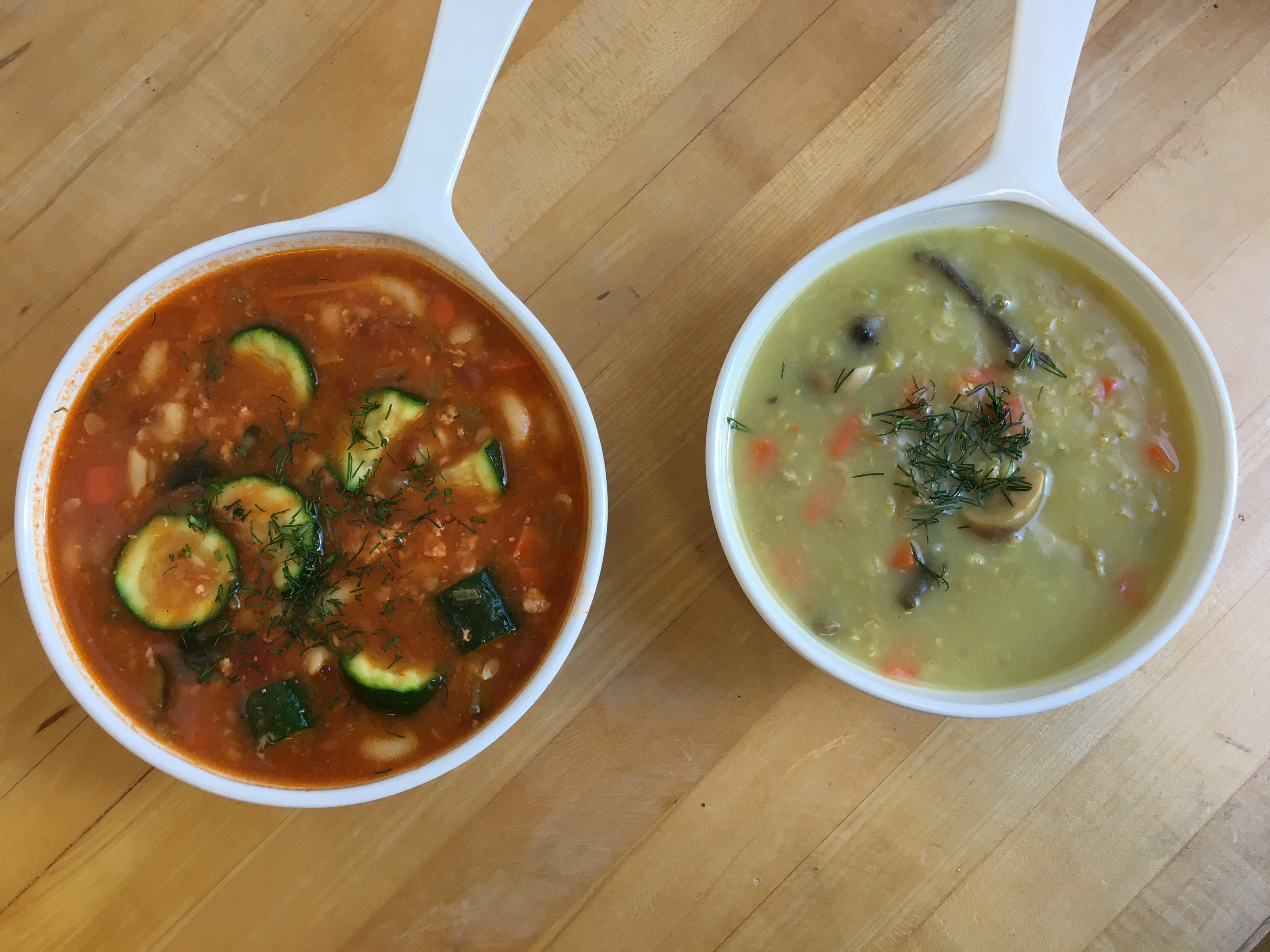 Arranged Food and Objects