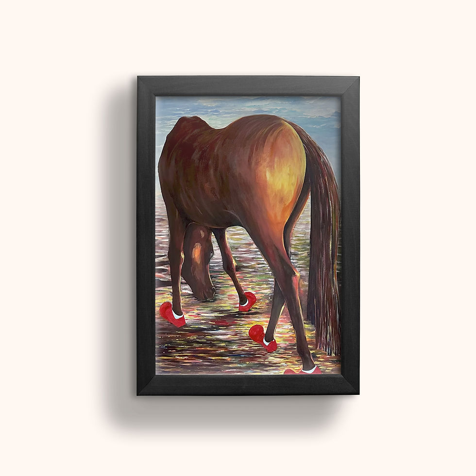 Thumbnail: Horse in shoes