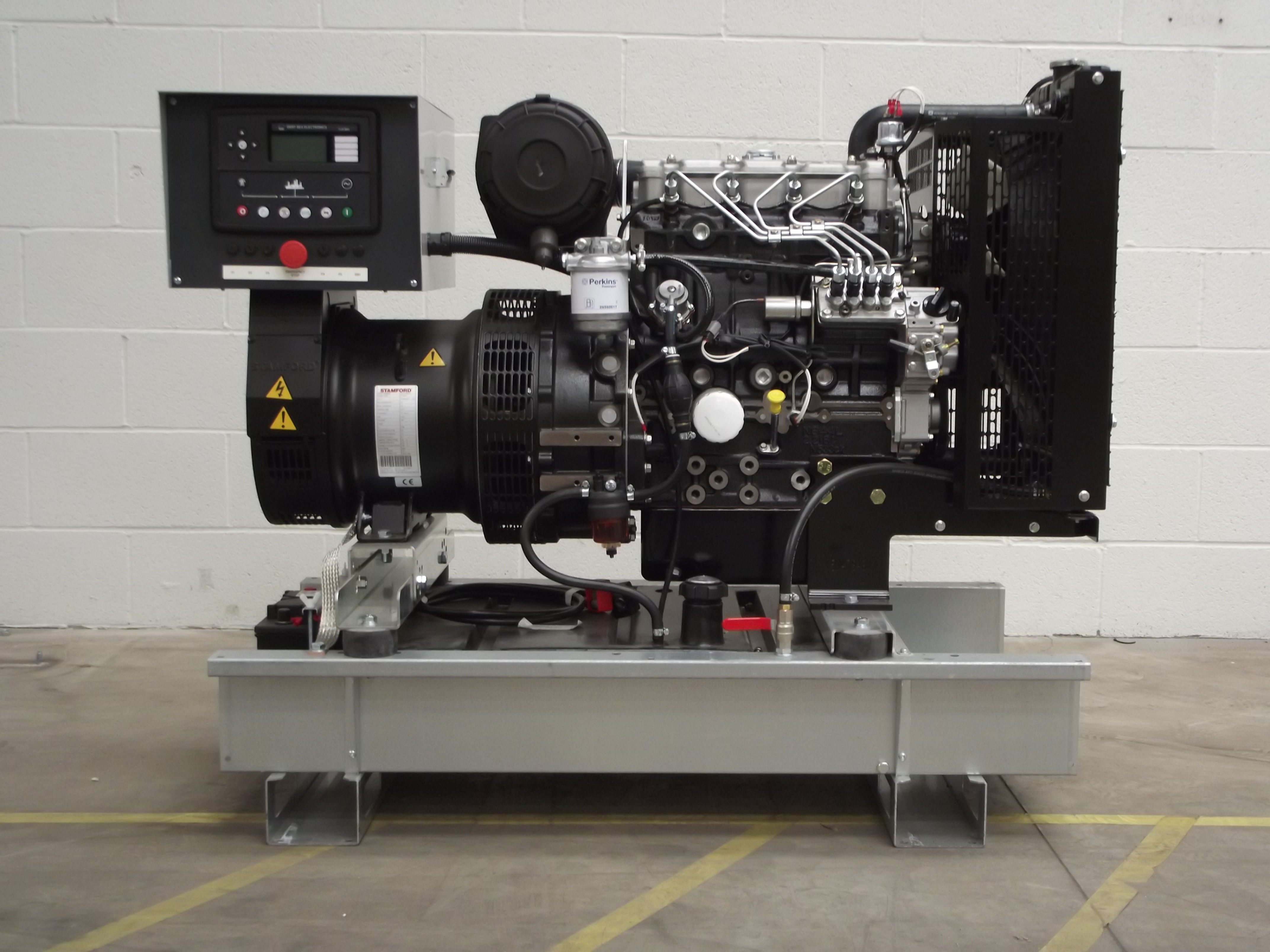 Perkins 12kVA Prime 13.2kVA Standby Single Phase Open
