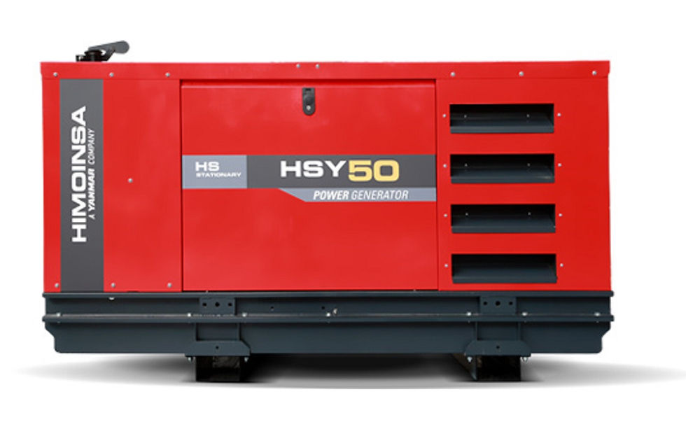 40kW/50kVA Yanmar 3 Phase Silent Generator