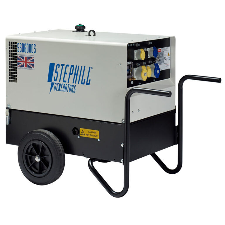 4.8kW/6kVA Stephill Yanmar 1 Phase Silent Generator