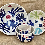 Ceramics and Jewellery Stoneware and Porcelain Pottery in a variety of styles. Precious stone and silver Jewellery.