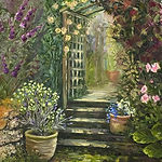 I have been drawing, painting, sewing and making since my earliest memories. Brought up in the Herefordshire countryside, I moved to Bristol to study Illustration (BA Hons) at Bower Ashton, UWE, where I now work in the Fashion & Textiles Department. 
Continually inspired by glorious nature, I love to sketch and paint in fields, gardens and on beaches. Drawn to colour and texture, I enjoy the physical process and layered qualities of oil painting. Using brush, knife and improvised tools, this is a happy way for me to capture the vibrant pattern of my surroundings.