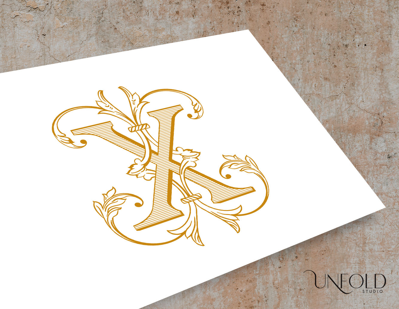 XX  monogram  in Vintage