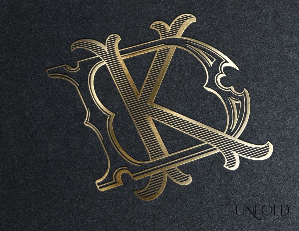 Thumbnail: Elegant KD monogram logo design