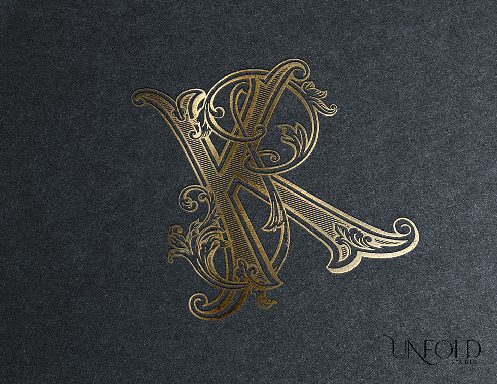 Thumbnail: KP or PK monogram  in Vintage