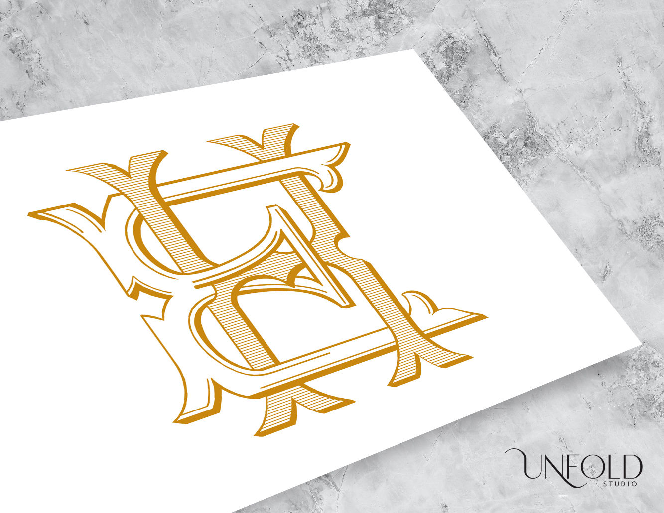 EH and HE Classic Monogram