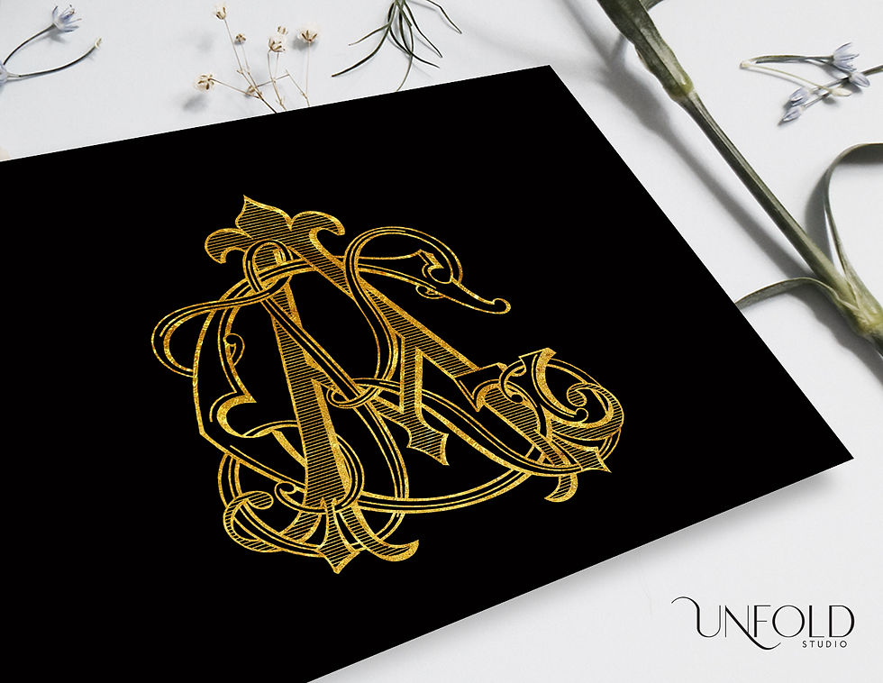 Thumbnail: G,A,K - 3 Initial Monogram
