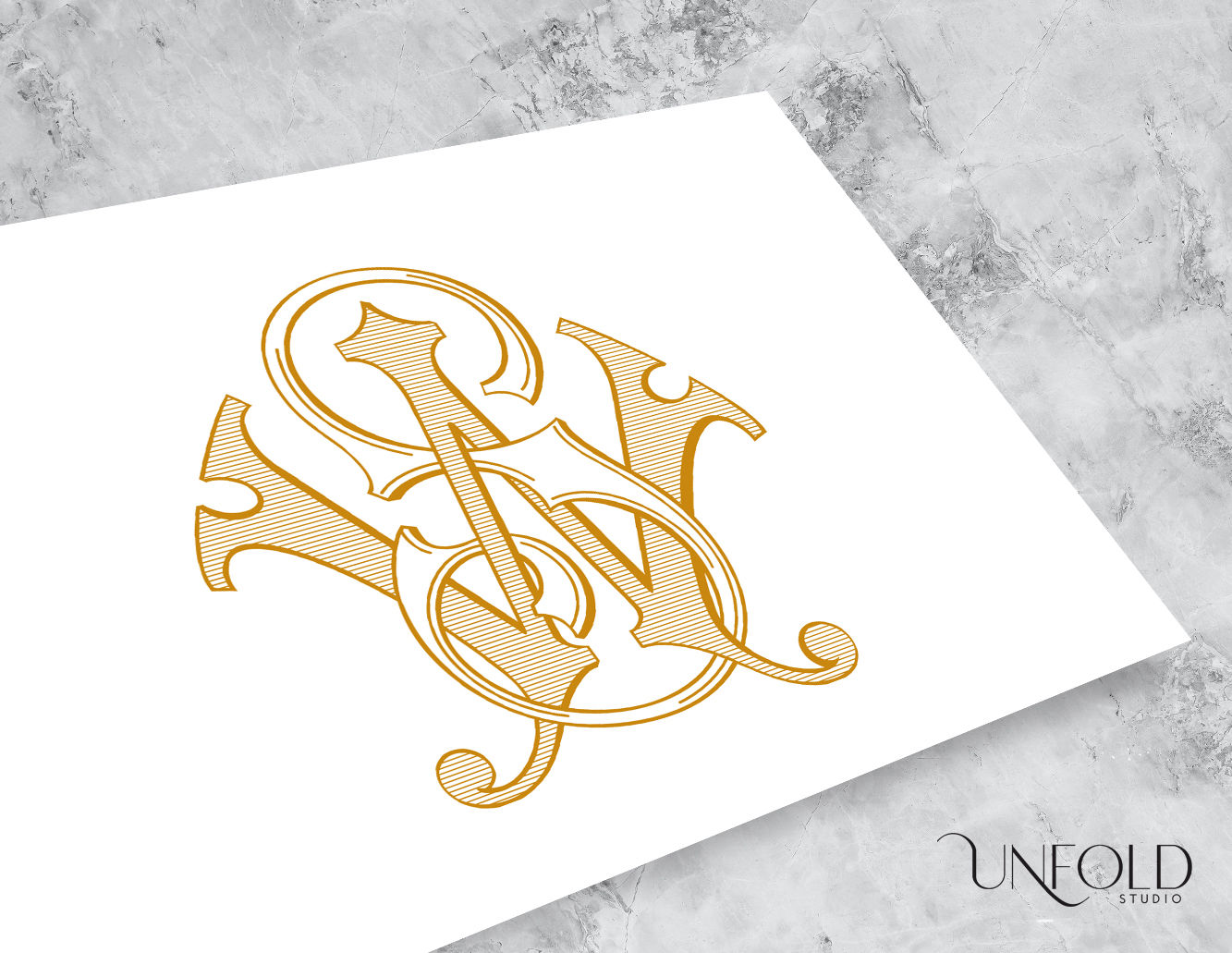 SW or WS Classic Monogram