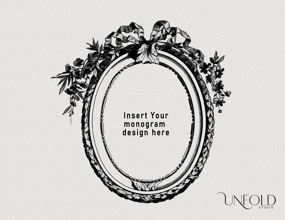 Thumbnail: Vintage French Floral Frame