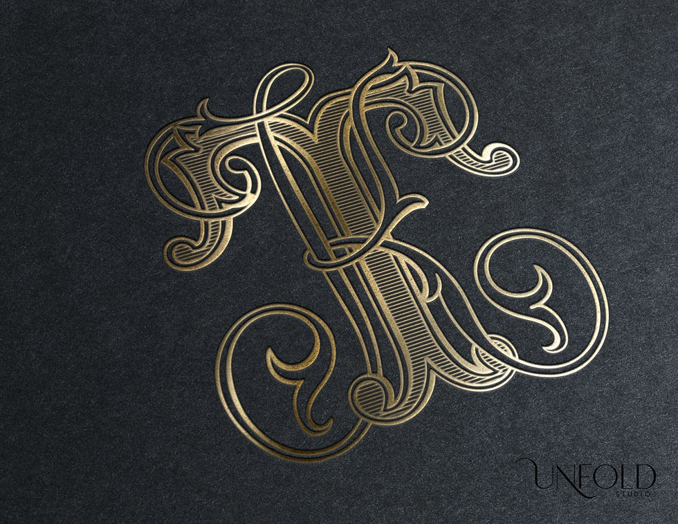 Thumbnail: TK and KT monogram  in Vintage