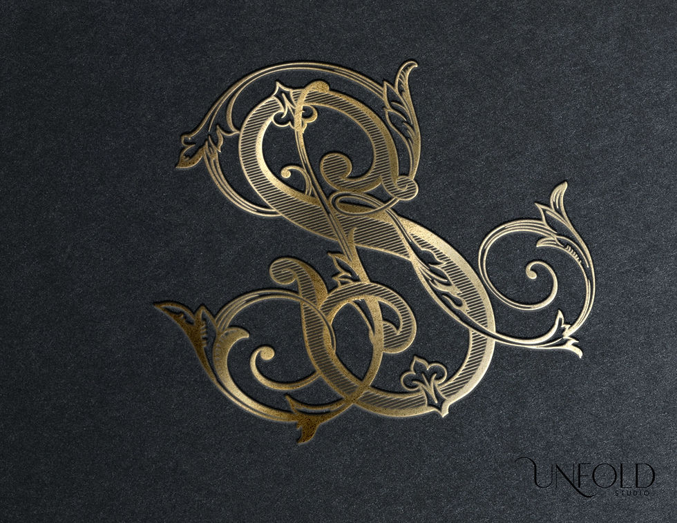 Thumbnail: SR and RS monogram  in Vintage
