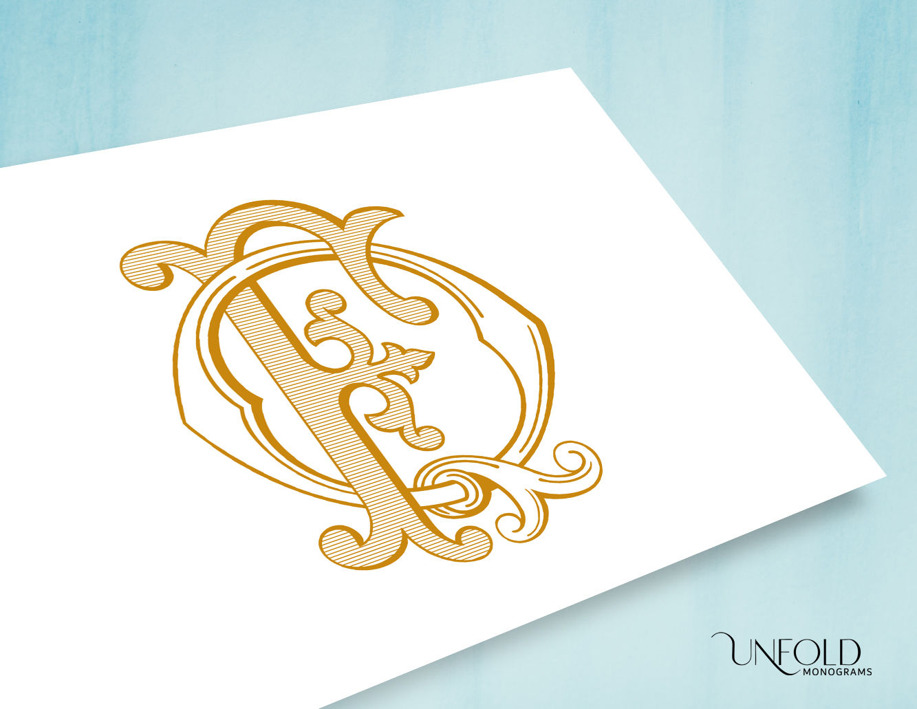QF or FQ Classic Monogram