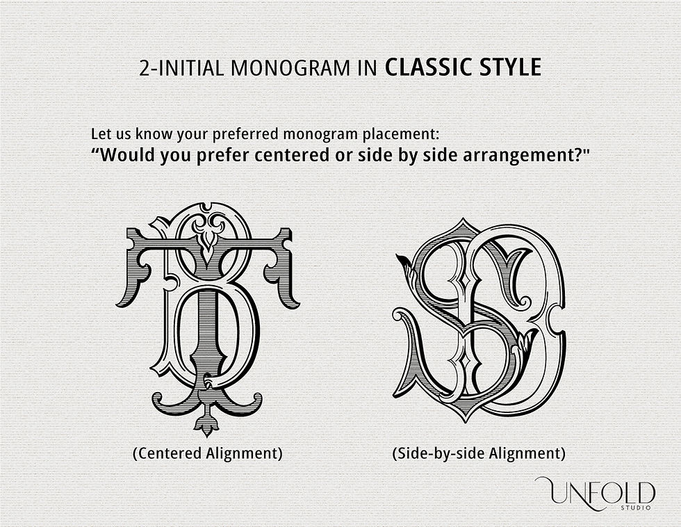 Thumbnail: 2 Initials in CLASSIC Style