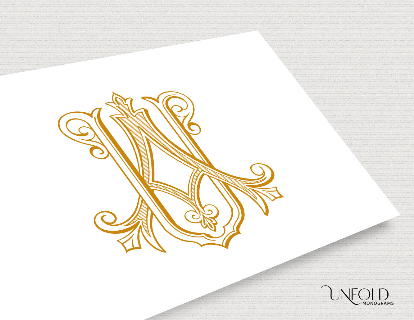 AU or UA Classic Monogram