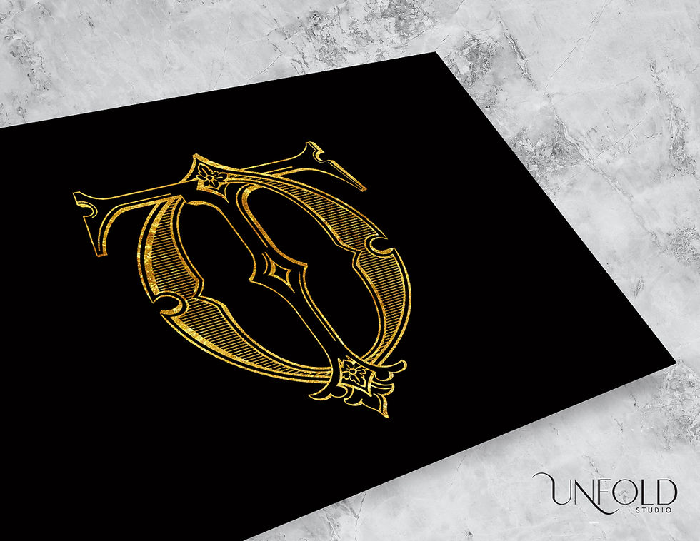 Thumbnail: TO and OT monogram  in Vintage