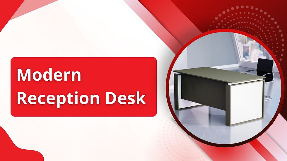 Modern Reception Desk — Redefining First Impressions in the Workplace