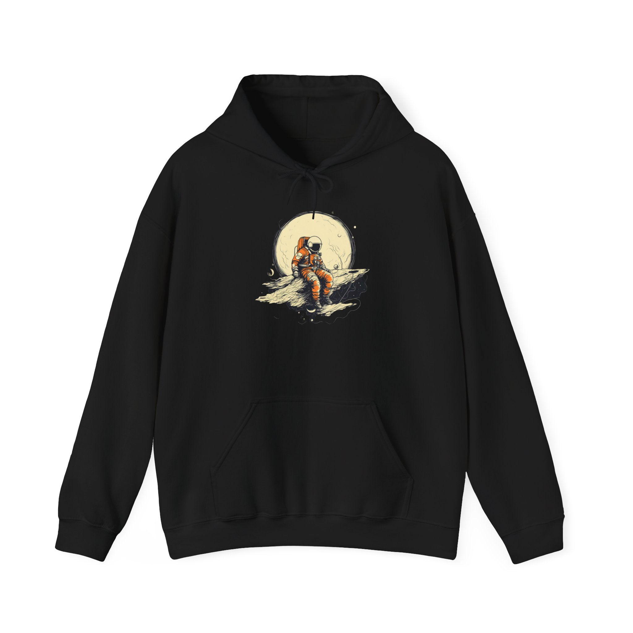 Spaceman Resting Hoodie Sweatshirt