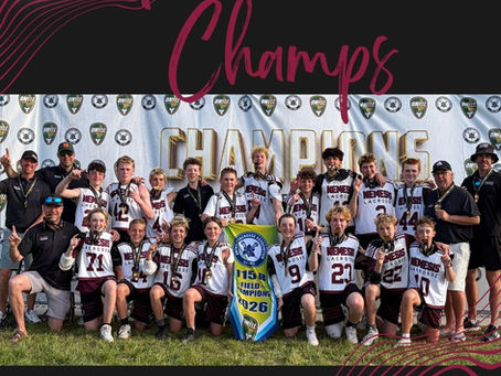 Our U15's are Provincial Champs!