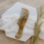 Eco friendly hair brushes - sandlewood comb
