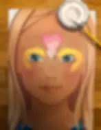 Step-by-Step Easy Princess Face Paint step 3