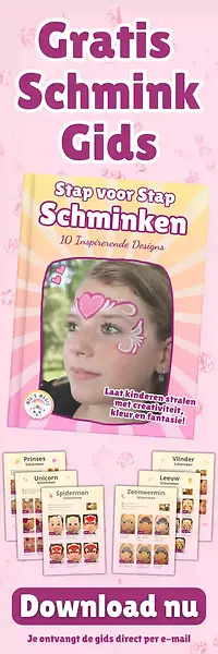 gratis schmink gids geschminkt gezicht