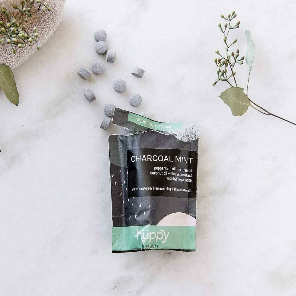 best plastic free zero waste toothpaste - Huppy