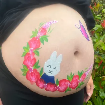 nijntje bellypaint