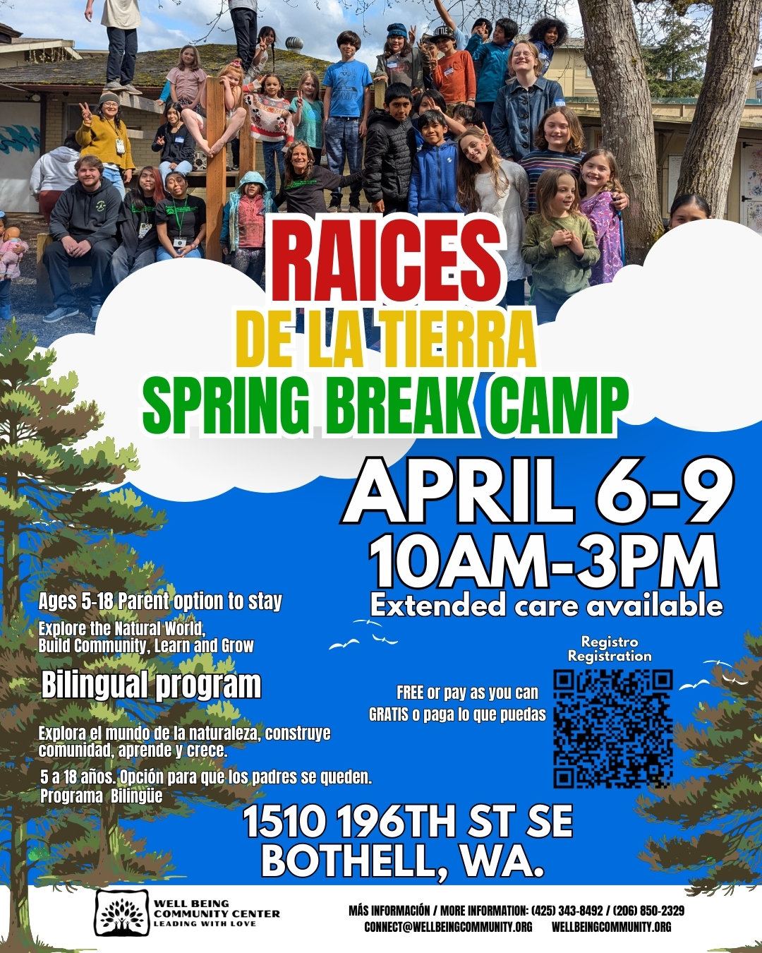 Spring Break Rural America Raices de la tierra Spring Break Camp | Well Being Community Center