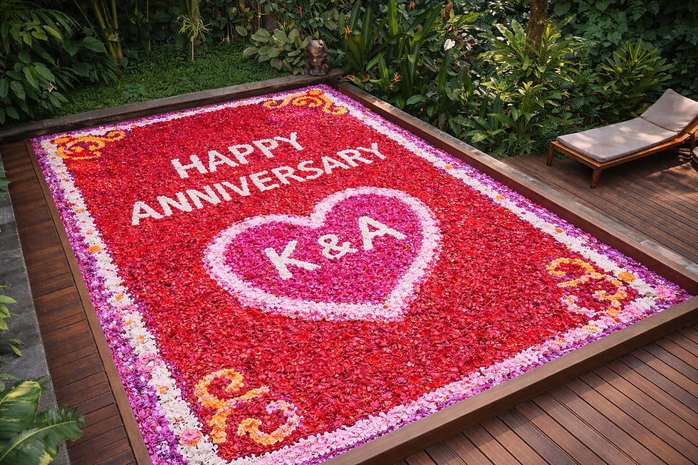 Flower Pool Bali Style Events Decor