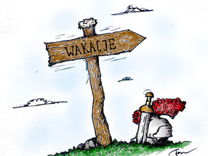 drogowskaz z napisem wakacje