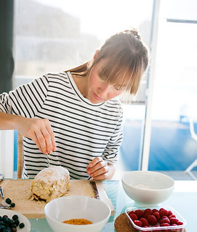 femme de cuisson