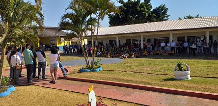 Salas de aula novas entregue a comunidade neste ano