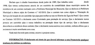Roubos em Brasnorte