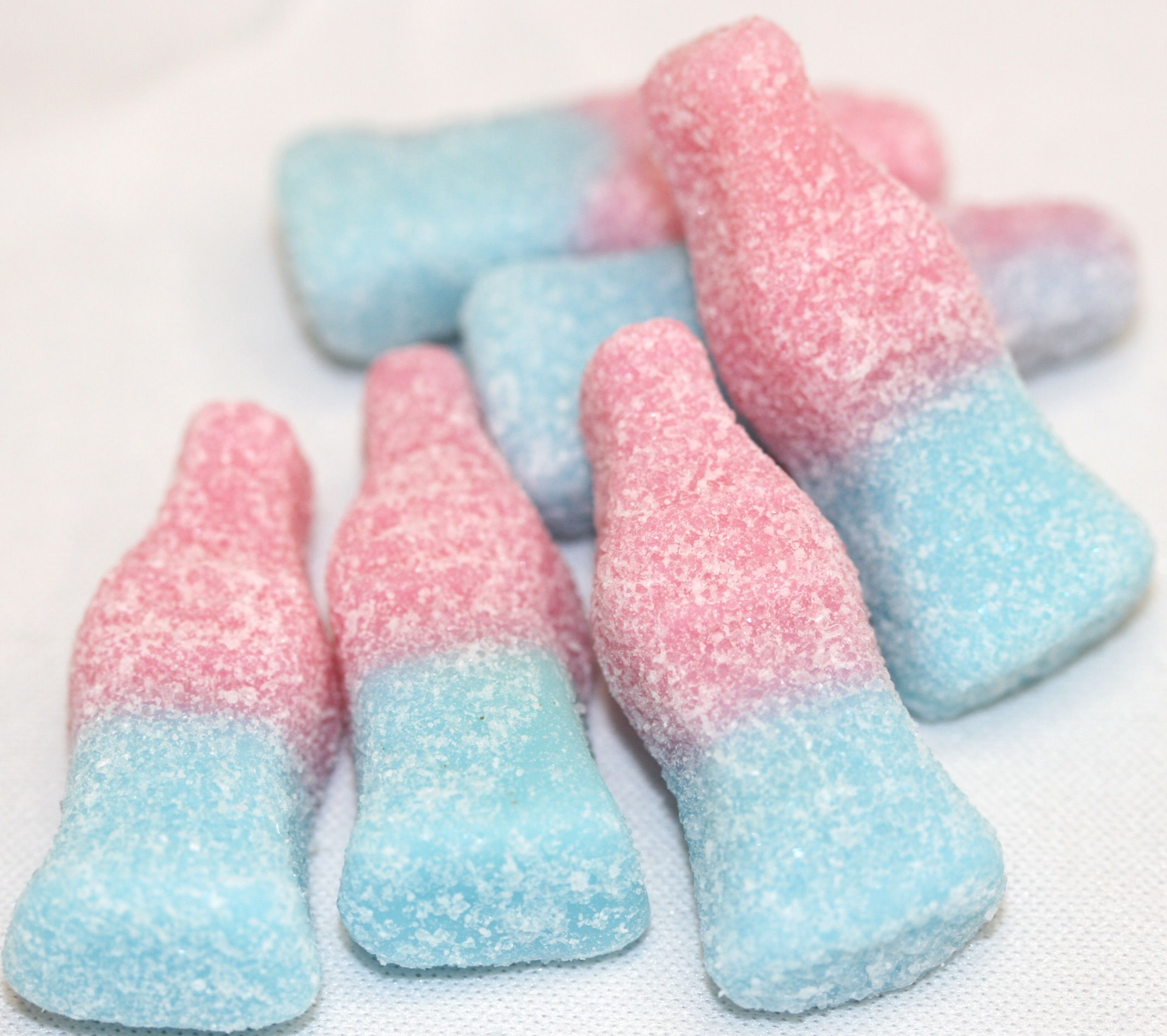 Veggie Fizzy Bubblegum Bottles