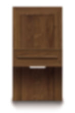 Single drawer nightstand - 35h x 18w