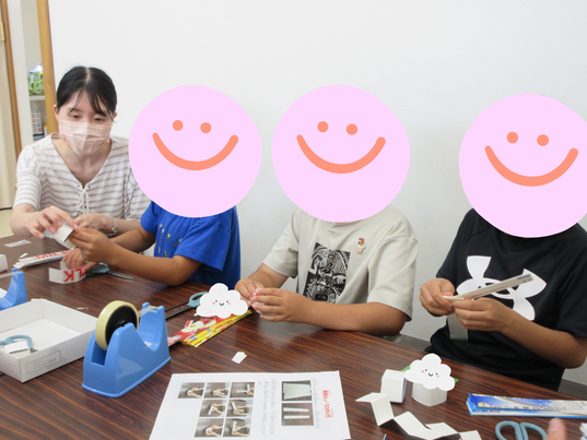 ✂️回転キューブ工作✏️