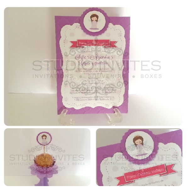 diy sofia las primeras invitaciones