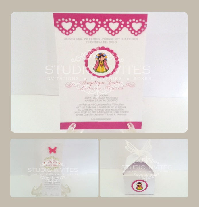 INVITACION VIRGENCITA FUCCIA
