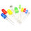 Thumbnail: 100pcs 3mm 5mm LED Light White Yellow Red Green Blue Assorted Kit DIY LEDs Set e