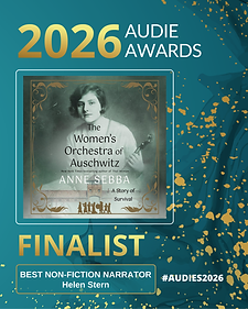 Helen Stern -BEST NON-FICTION NARRATOR FINALIST_The Women_s Orchestra of Auschwitz_Audies