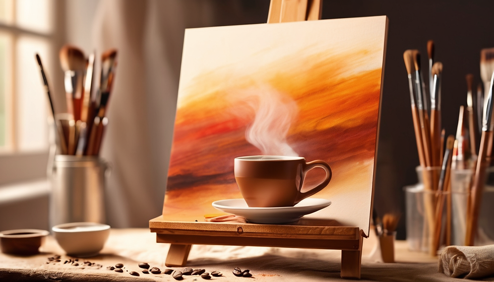 Canvas & Coffee Morning