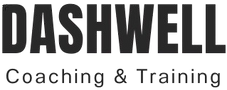 Very simple logo for dashwell coaching and training