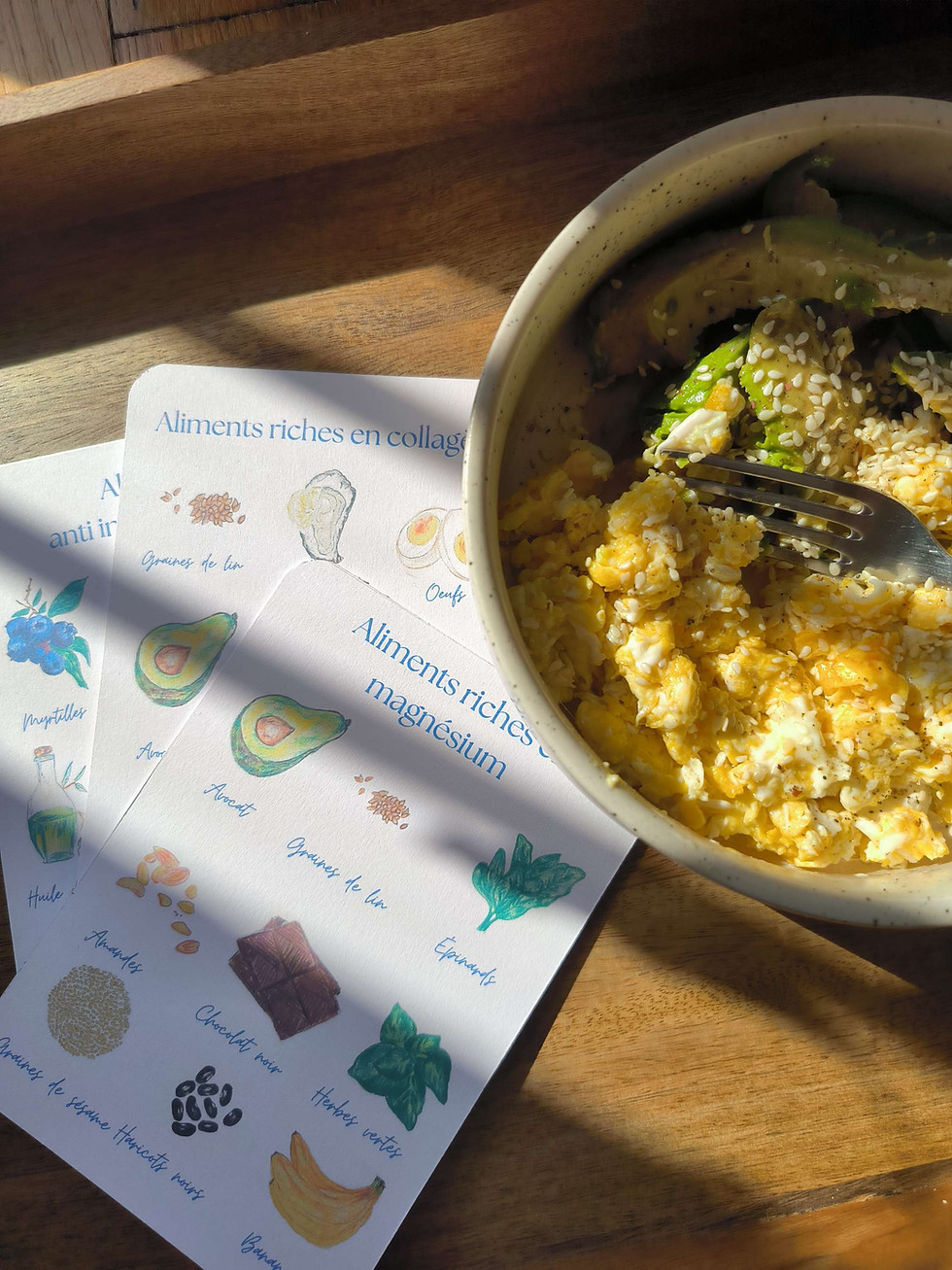 Miniature : CARTE HEALTHY LIFE Aliments Riches en Collagène