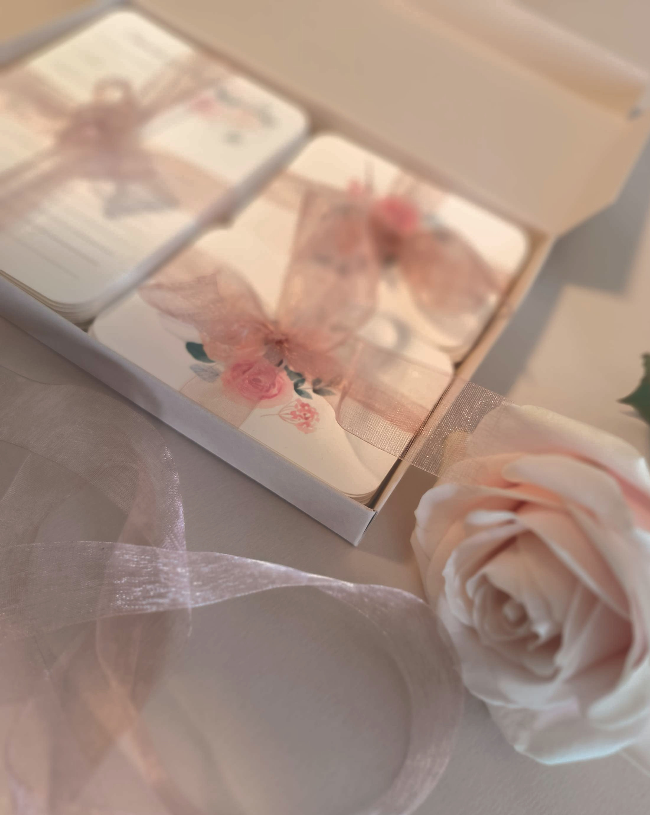 Box cartes de jeu Enterrement Vie de Jeune Fille
